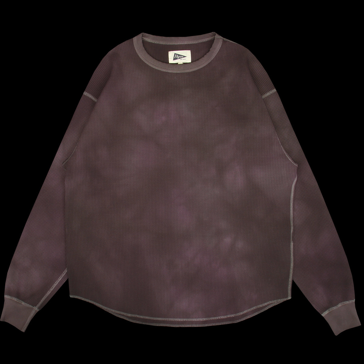 Connan Uneven Dyed Waffle Crewneck