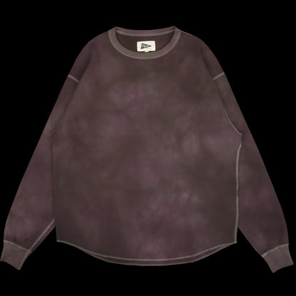 Connan Uneven Dyed Waffle Crewneck