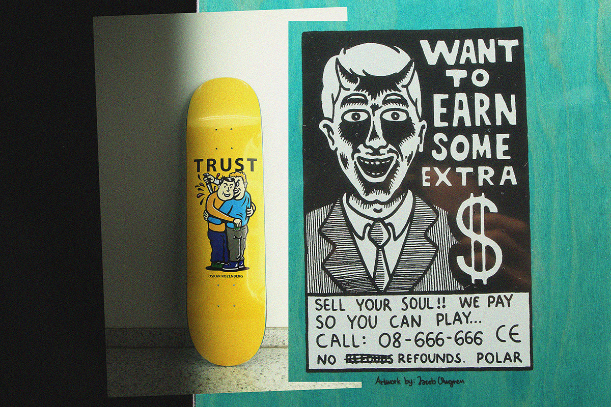 Oskar Rozenberg - Trust Deck 8.375"