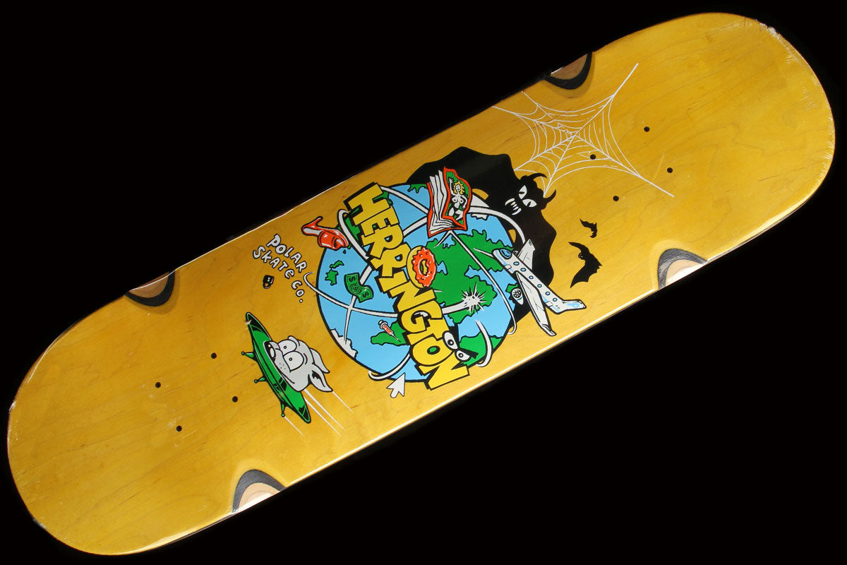 Planet Herrington (Wheel Wells) Yellow Deck 8.5"