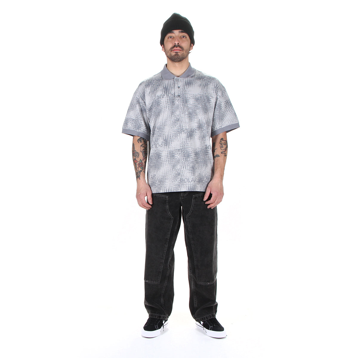 Surf Polo Shirt - Scribble