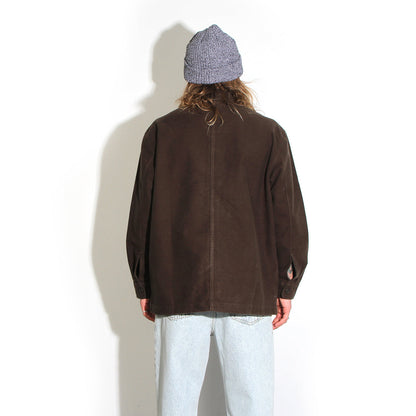 Theodore Brushed Twill Overshirt