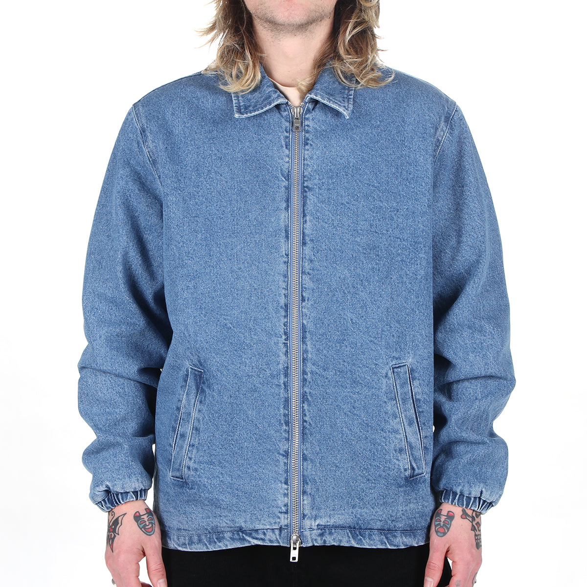 Lined Denim Work Jacket