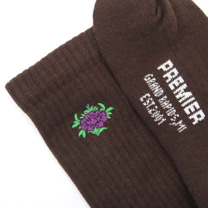 Floral Crew Sock