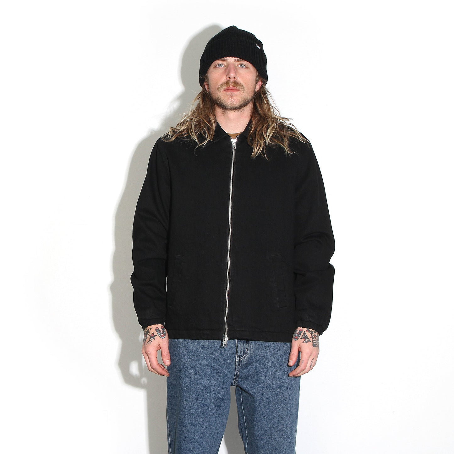 Lined Denim Work Jacket