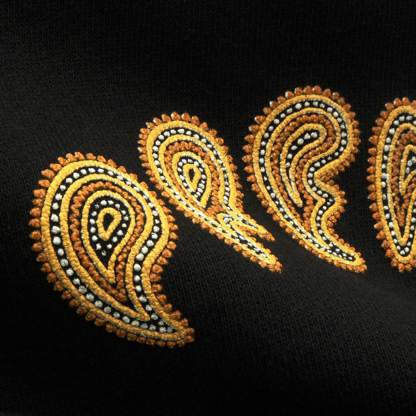 Paisley Hooded Sweatshirt