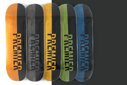 Split Logo Deck 8.25", 8.3" & 8.5" (Full Shape)