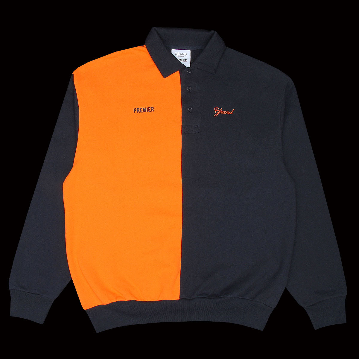 Grand Collared Sweatshirt