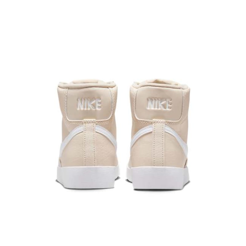 Nike Women's Blazer Mid '77 Shoes - Light Orewood Brown / Volt / Black / White