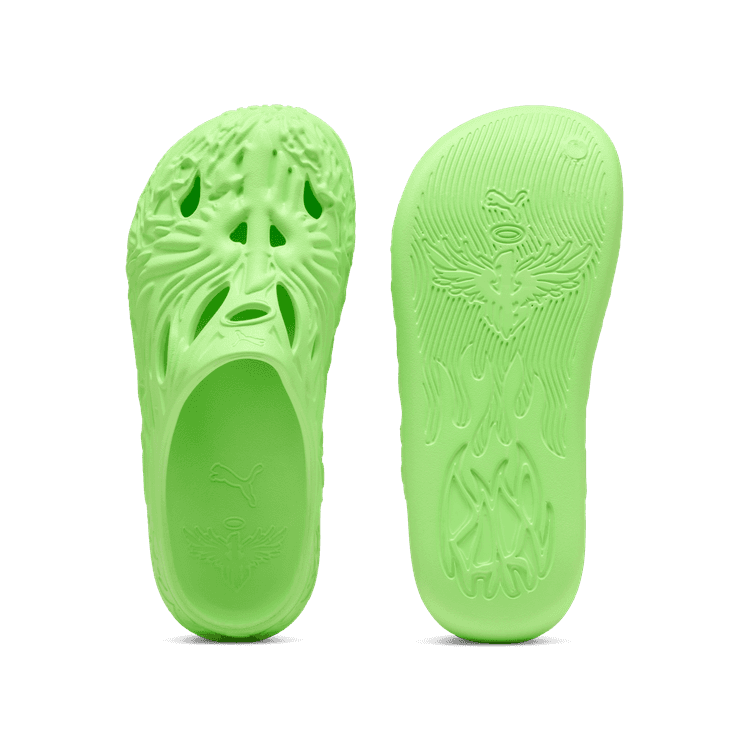 Puma Men's Mb.04 Slide Shoes - Neon Green
