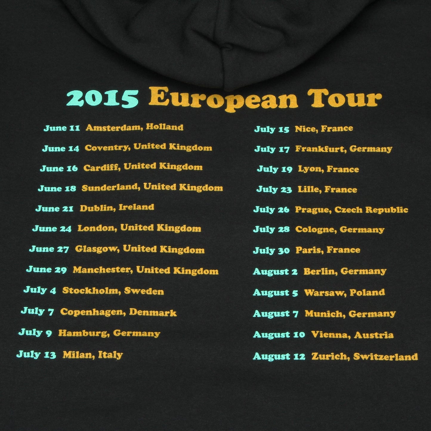 Euro Tour Hoodie