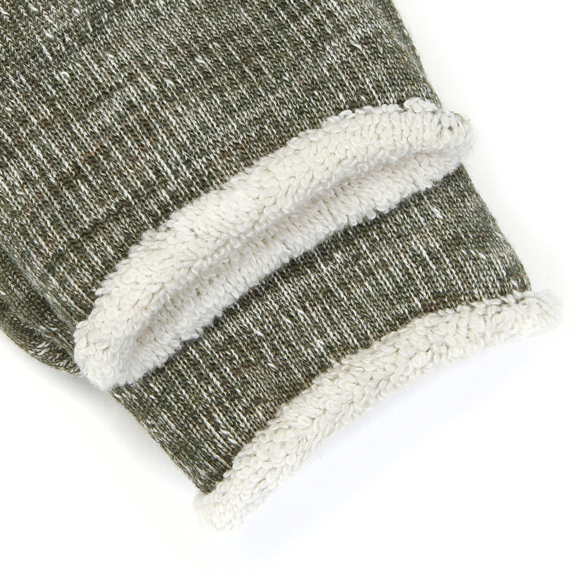 Wool Double Face Crew Sock