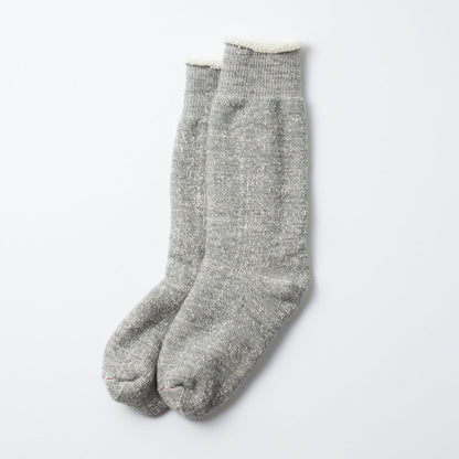 Wool Double Face Crew Sock