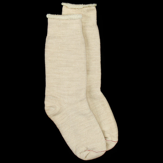 Wool Double Face Crew Sock