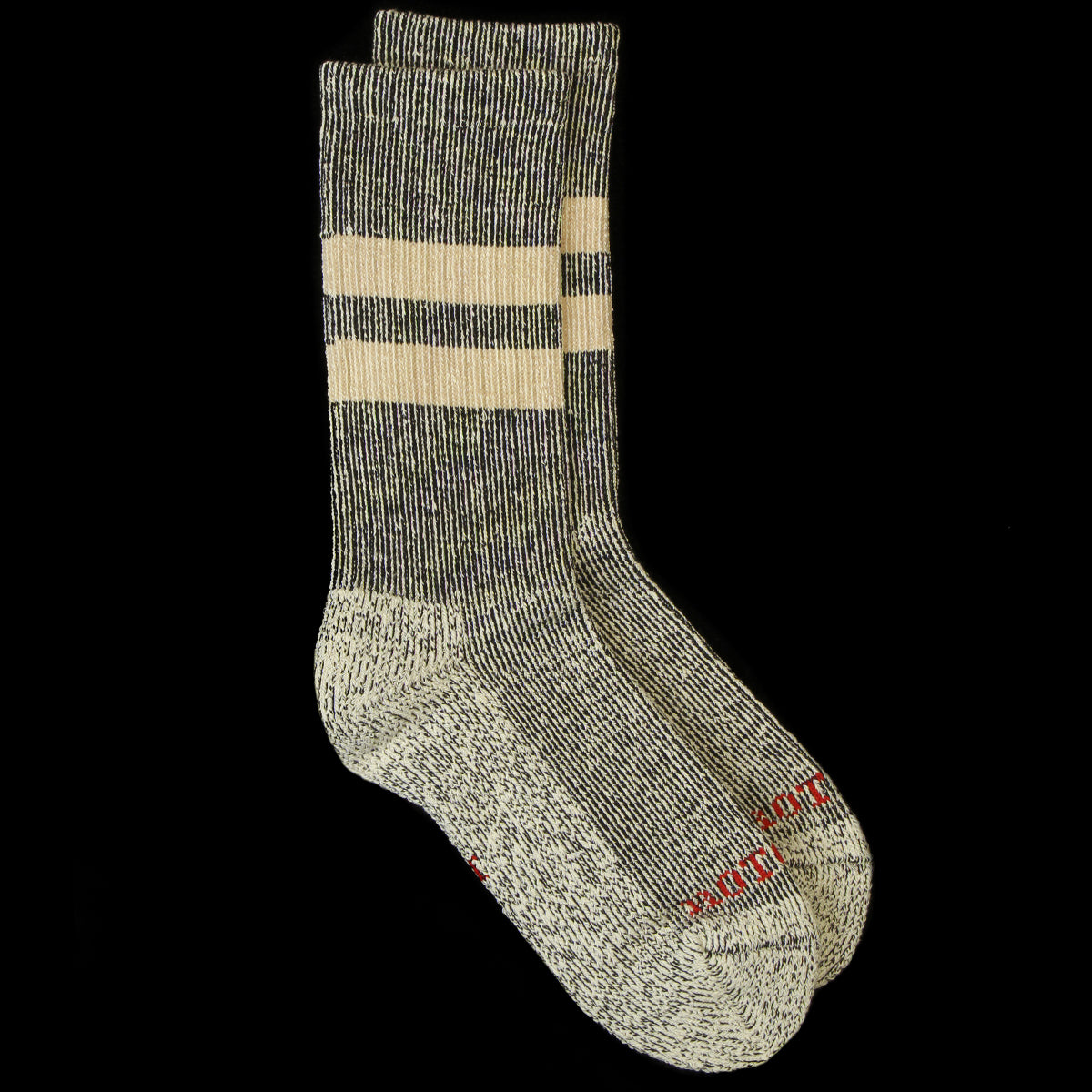 Pile Stripe Marl Sock