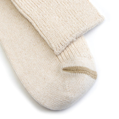 Recycled Cotton Ribbed Crew Sock