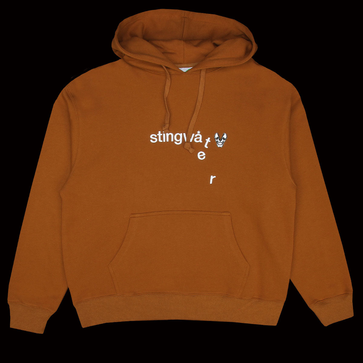 Embroidered Melting Logo Hoodie