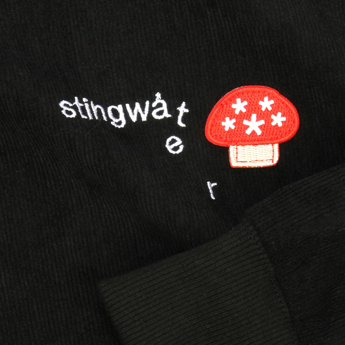 Melting Logo Corduroy Crewneck