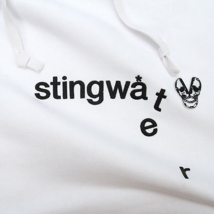 Embroidered Melting Logo Hoodie