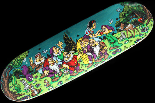 Apple Princess Deck - Teal 9"
