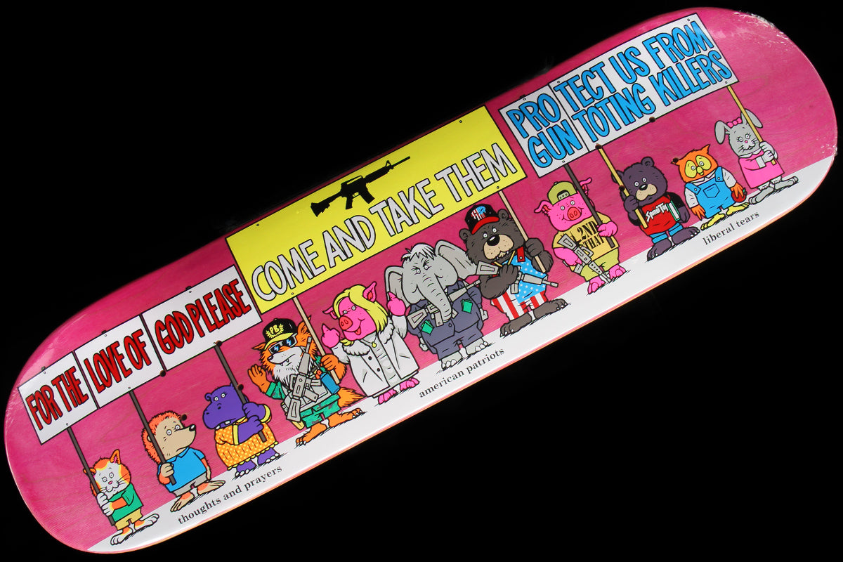 Protest Deck - Pink 8.5"
