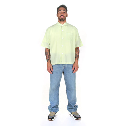 Flat Bottom Crinkled Shirt