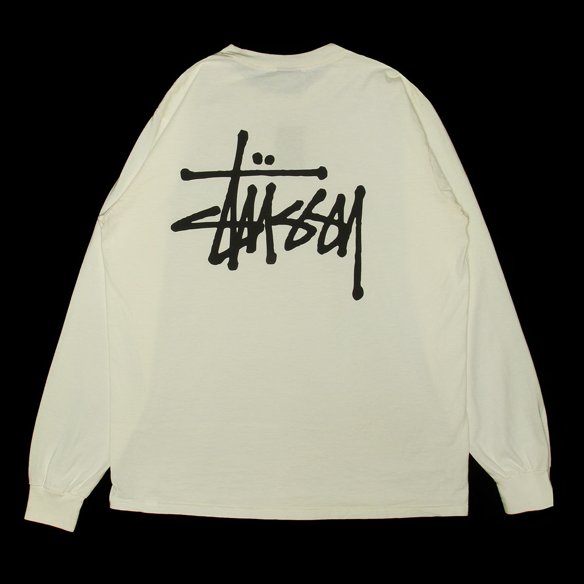 Basic Stussy Pigment Dyed L/S T-Shirt