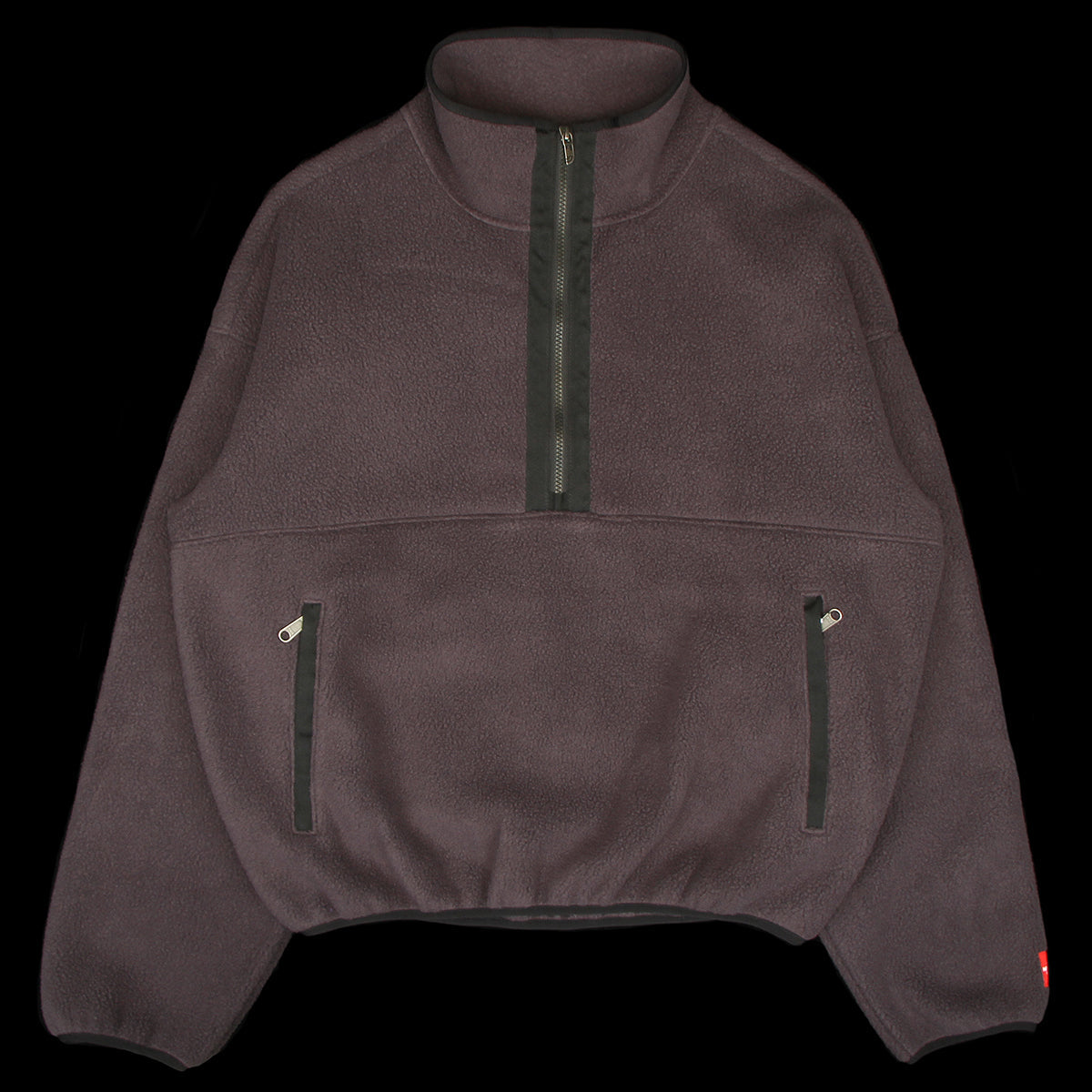 Red Box Half-Zip Fleece