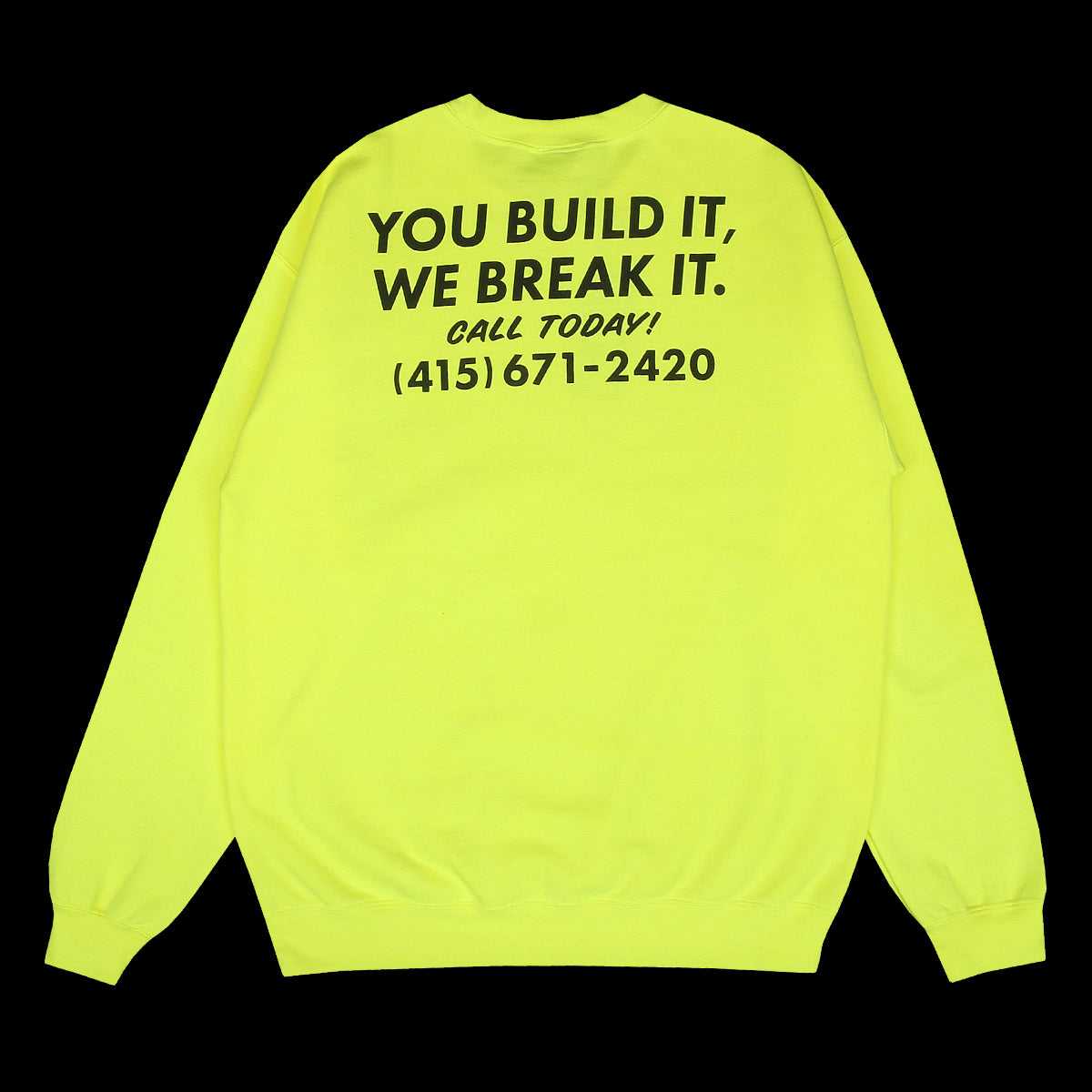 Destruction Crewneck