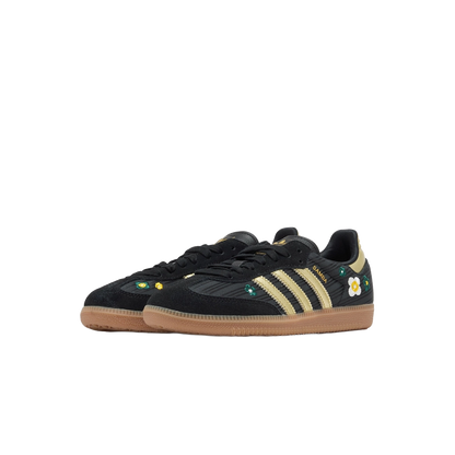 Adidas Women's Samba Og Liberty London Shoes - Core Black / Gold Metallic / Gum