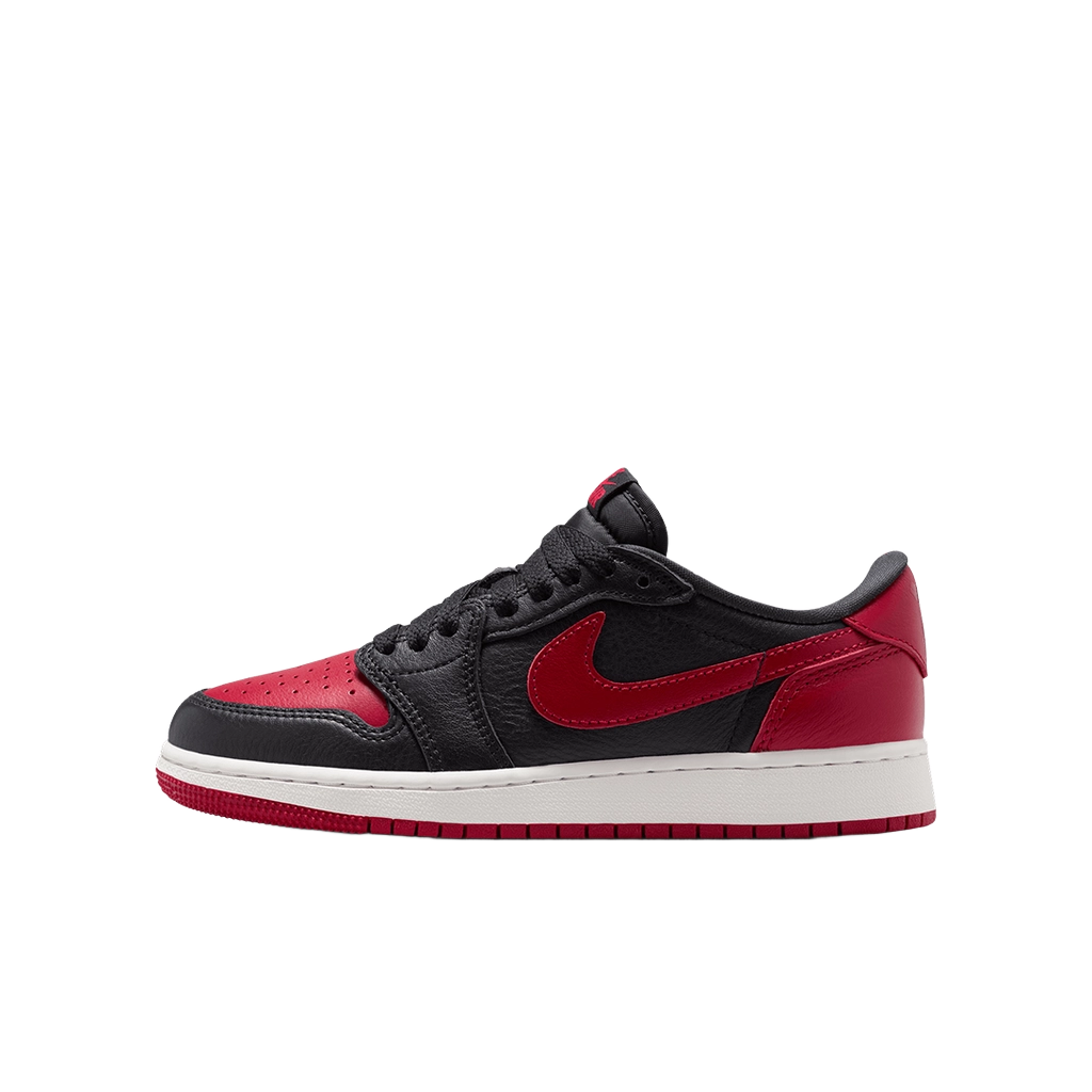 Nike Kids' Jordan 1 Retro Low Og Banned Shoes - Black / Varsity Red / Summit White