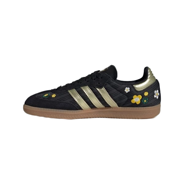 Adidas Women's Samba Og Liberty London Shoes - Core Black / Gold Metallic / Gum