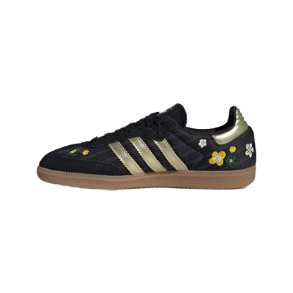 Adidas Women's Samba Og Liberty London Shoes - Core Black / Gold Metallic / Gum