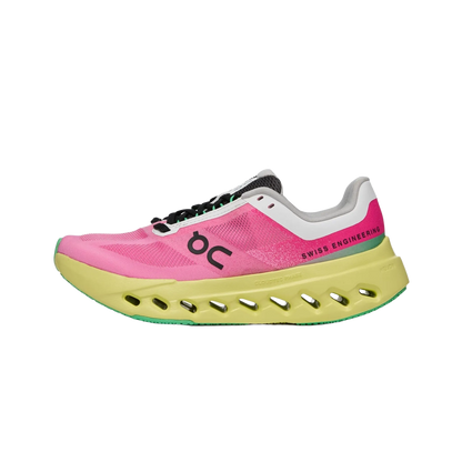 On Running Women's Cloudsurfer Next Shoes - Pink / Limelight