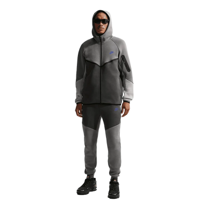 Nike Men's Tech Fleece Windrunner Full-Zip Jacket Apparel - Pencil Point / Medium Ash / College Grey / Sapphire