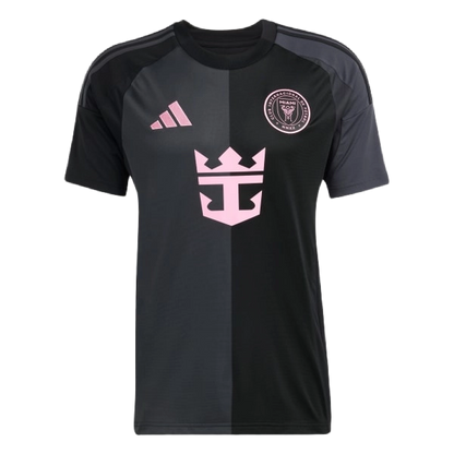 Adidas Men's Inter Miami Cf 25/26 Messi Away Jersey Apparel - Black
