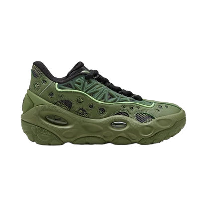 Puma Men's La France Rnr Camo Shoes - Avocado Green / Fizzy Light