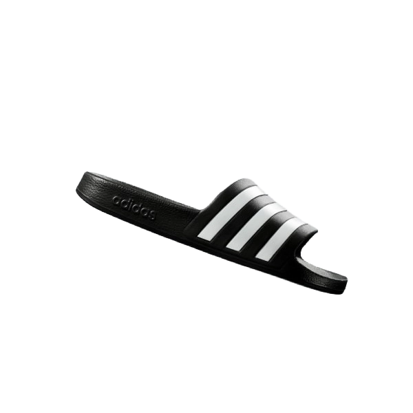 Adidas Men's Adilette Aqua Slides Shoes - Core Black / Cloud White / Core Black