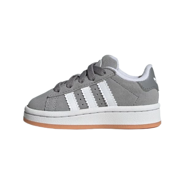 Adidas Kids' Campus 00s Comfort Closure Elastic Lace Shoes Shoes - Grey Three / Cloud White / Cloud White