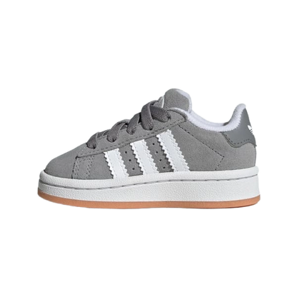 Adidas Kids' Campus 00s Comfort Closure Elastic Lace Shoes Shoes - Grey Three / Cloud White / Cloud White