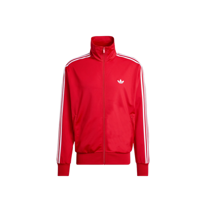 Adidas Men's Firebird Track Jacket Apparel - Better Scarlet / White
