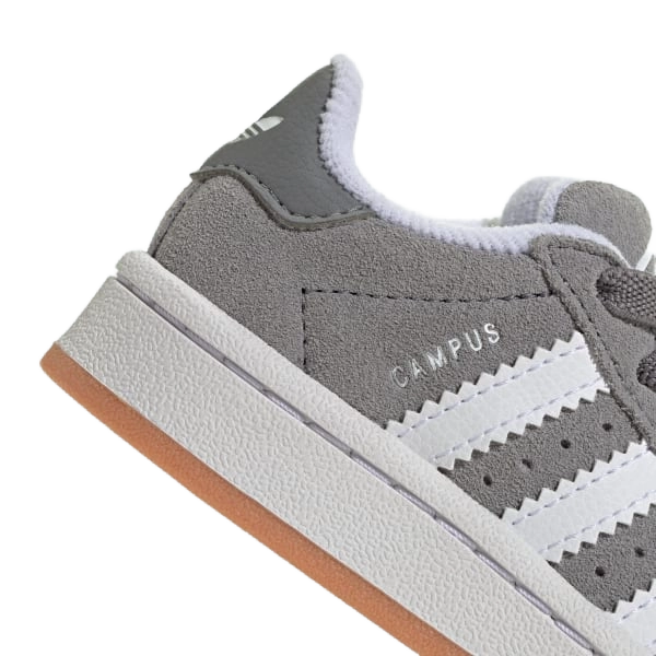Adidas Kids' Campus 00s Comfort Closure Elastic Lace Shoes Shoes - Grey Three / Cloud White / Cloud White