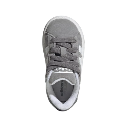 Adidas Kids' Campus 00s Comfort Closure Elastic Lace Shoes Shoes - Grey Three / Cloud White / Cloud White