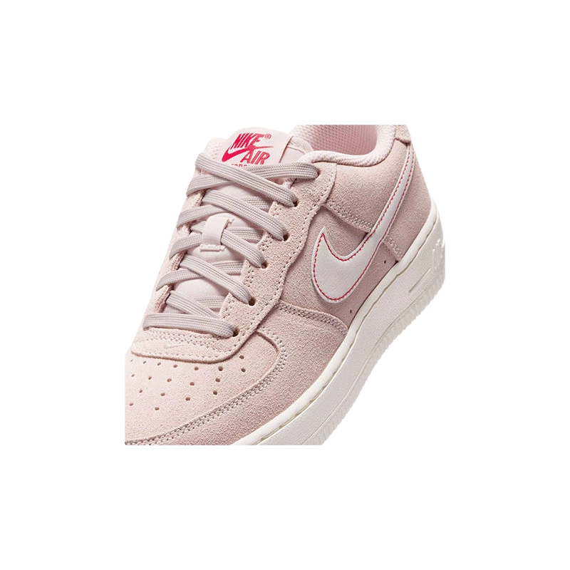 Nike Kids' Air Force 1 Lv8 Shoes - Silt Red / University Red / Sail