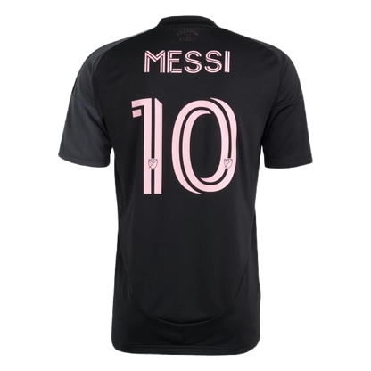 Adidas Men's Inter Miami Cf 25/26 Messi Away Jersey Apparel - Black