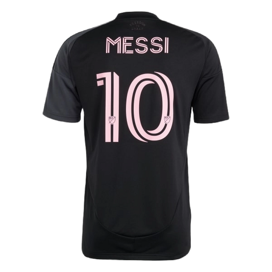 Adidas Men's Inter Miami Cf 25/26 Messi Away Jersey Apparel - Black