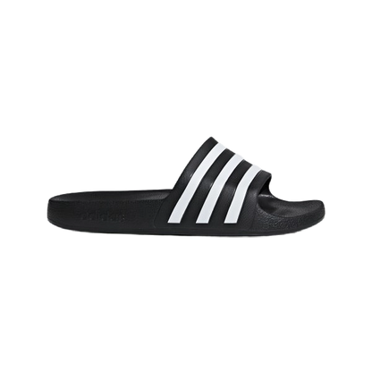 Adidas Men's Adilette Aqua Slides Shoes - Core Black / Cloud White / Core Black