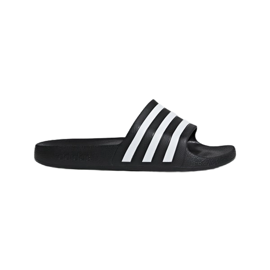 Adidas Men's Adilette Aqua Slides Shoes - Core Black / Cloud White / Core Black