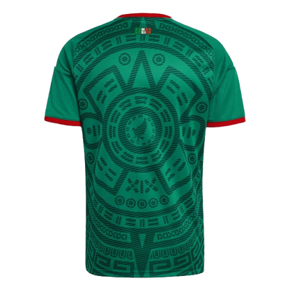 Adidas Men's Mexico 26 Home Jersey Apparel - Bold Green