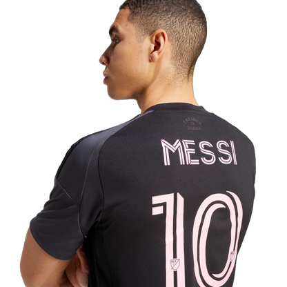 Adidas Men's Inter Miami Cf 25/26 Messi Away Jersey Apparel - Black